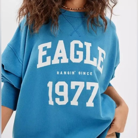 AE blue sweatshirt - Picture 3 of 3